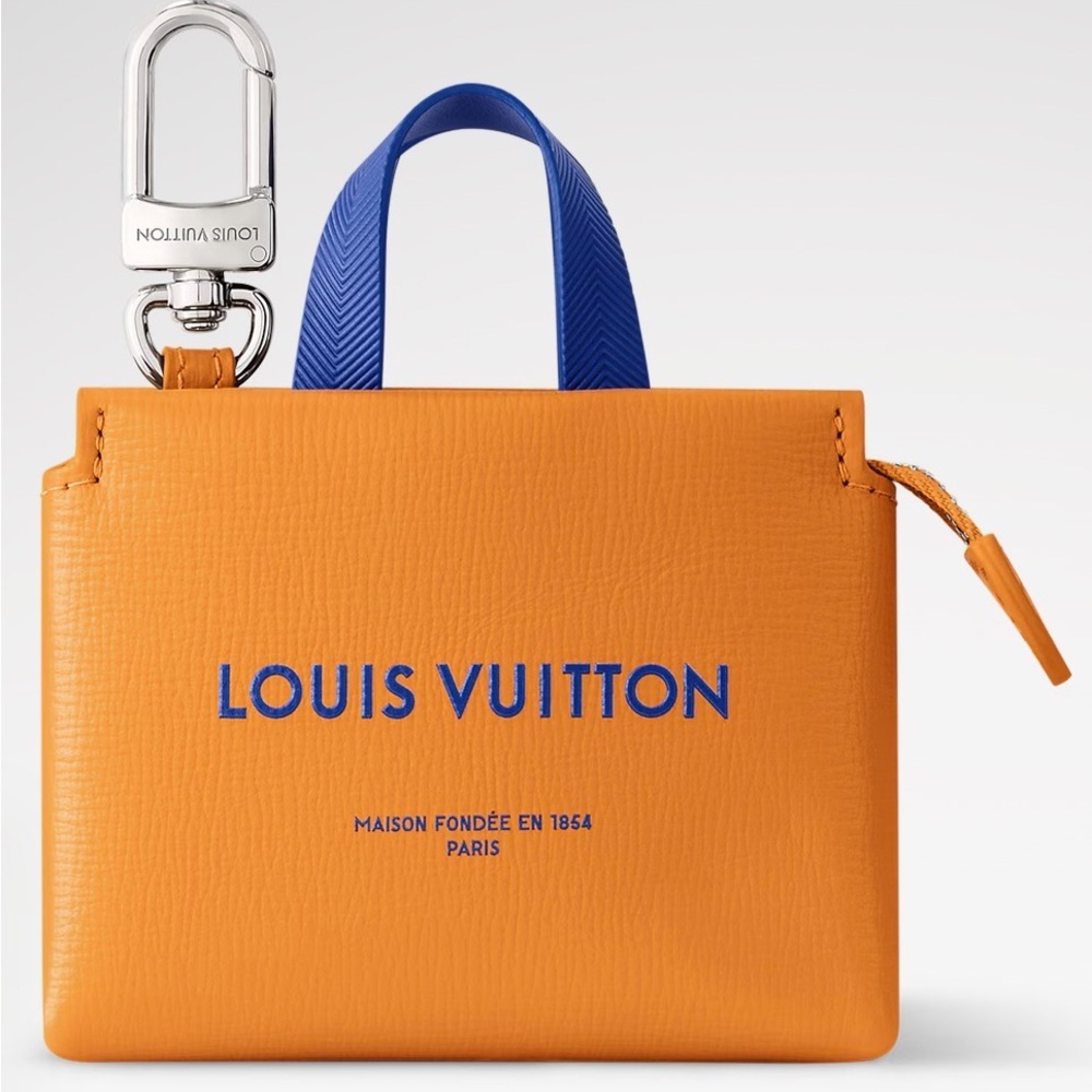 LV Mini Shopper Bag Charm